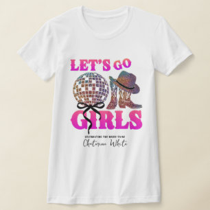 Nashville Bachelorette Rodeo Weekend Itinerary T-Shirt
