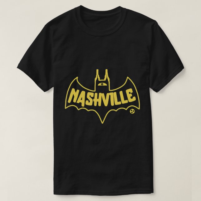 Nashville Bat Tower T-Shirt (Design Front)