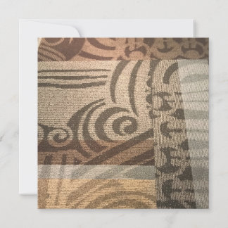Nashville Carpet Flat Greeting Card