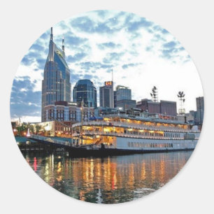 Nashville Classic Round Sticker