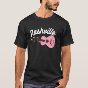 Nashville Country Music City Girls Trip 2025 Retro T-Shirt