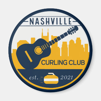 Nashville Curling Club Magnet