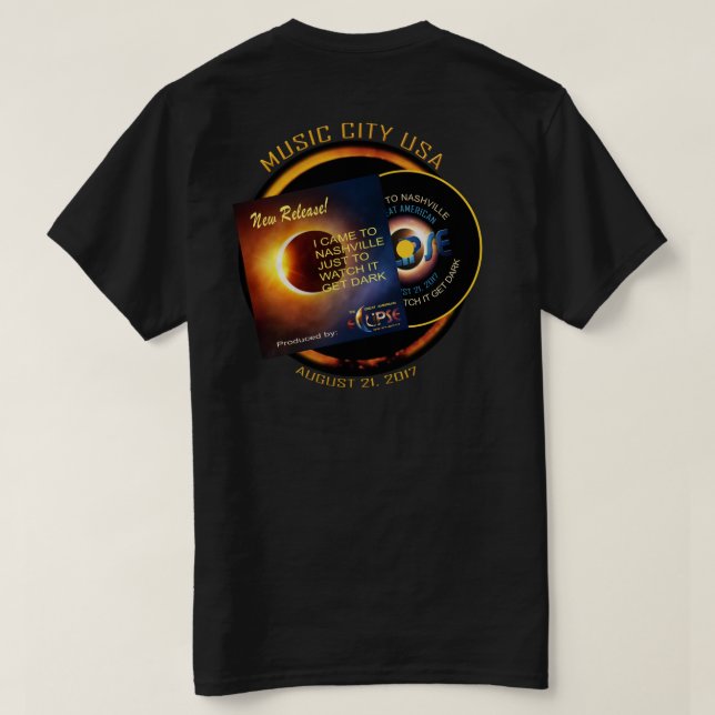 Nashville Eclipse New Release Men's Shirts (Design Back)