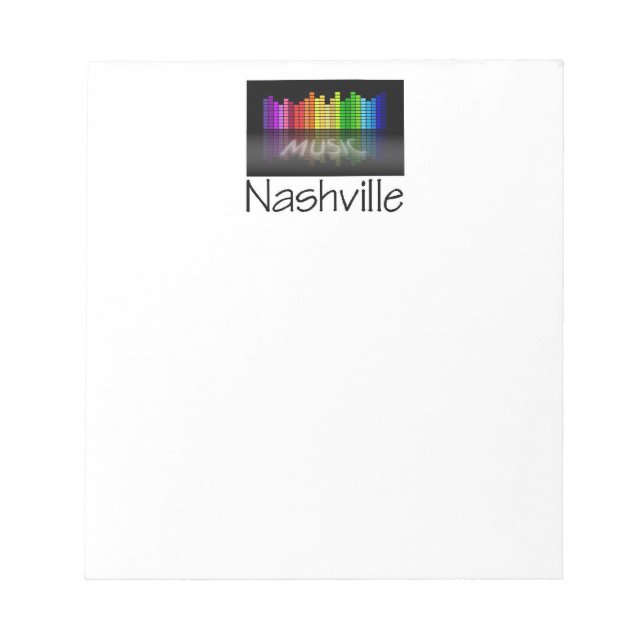 Nashville Equalizer Notepad (Front)