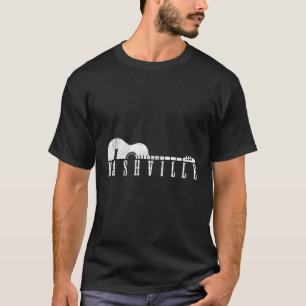 Nashville Guitar Tennessee Country Music City T-Shirt