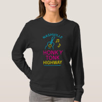Nashville Honky Tonk Highway Neon Design 