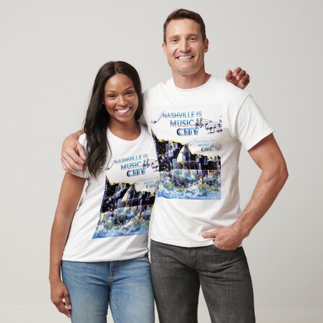 Nashville Is Music City T-Shirt (Unisex)