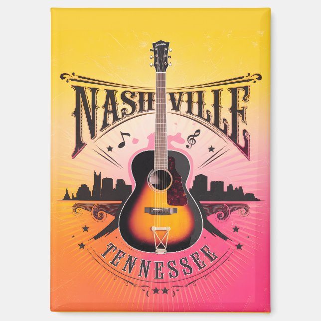 Nashville, Magnet (Front)