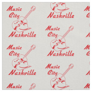 Nashville. Music city Fabric