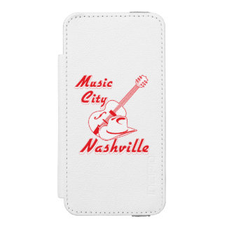 Nashville. Music city Incipio Watson™ iPhone 5 Wallet Case