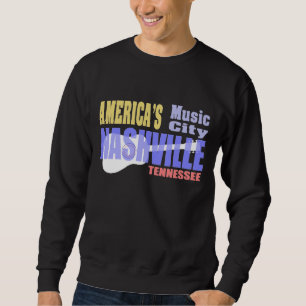 Nashville Music City Men's Basic Sweatshirt