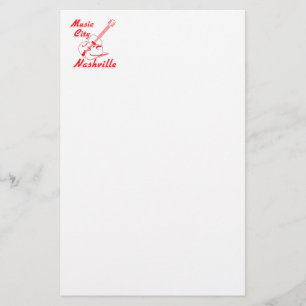 Nashville. Music city Stationery