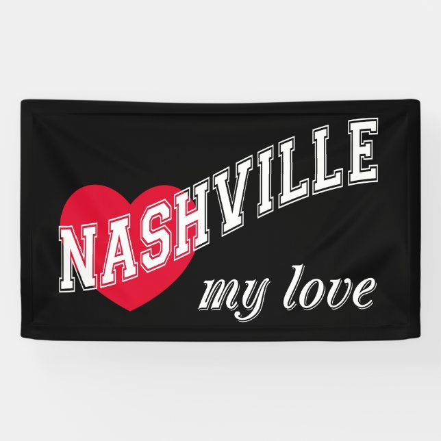 Nashville my love banner (Horizontal)