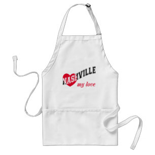 Nashville my love standard apron