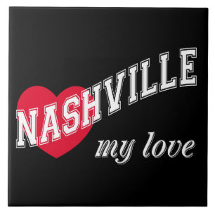 Nashville my love tile
