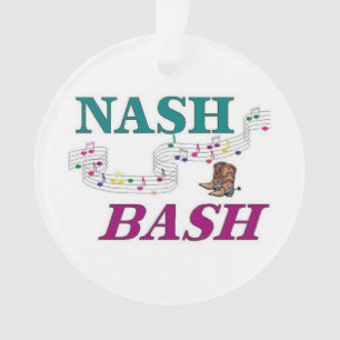 Nashville Nash Bash Music Ornament