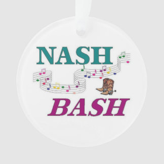Nashville Nash Bash Music Ornament