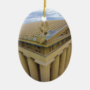 Nashville Parthenon Ceramic Ornament