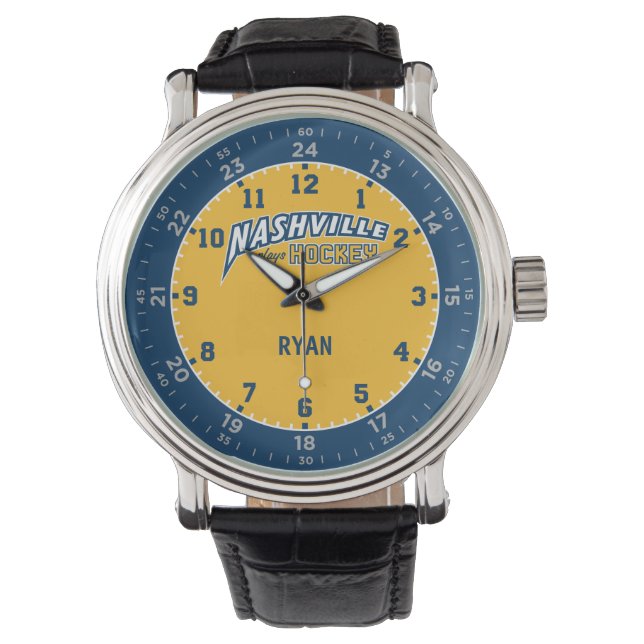 Nashville Plays Hockey 24 Hour Watch (Front)
