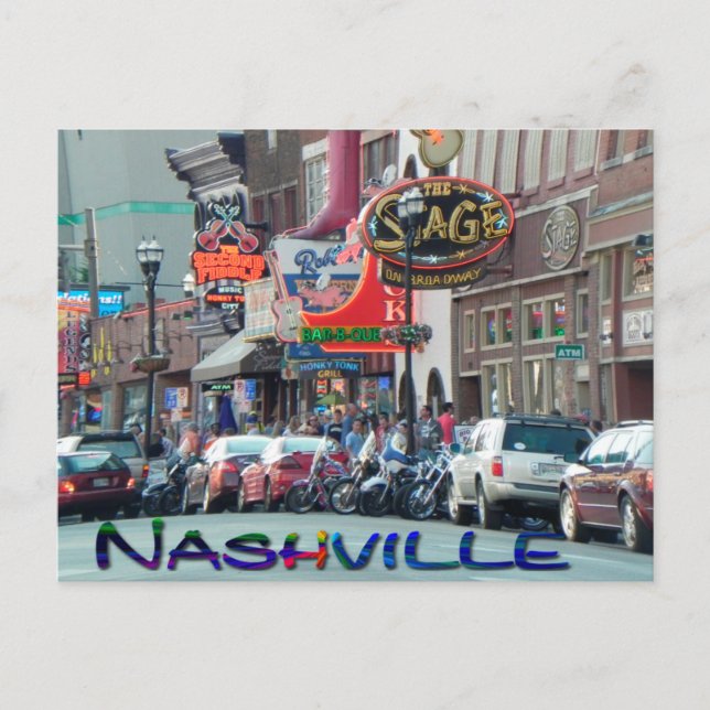Nashville postcard (Front)