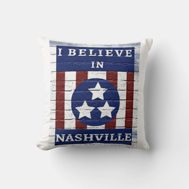 NASHVILLE PROUD  THROW PILLOW (Front)
