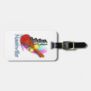 Nashville Rhythm Luggage Tag