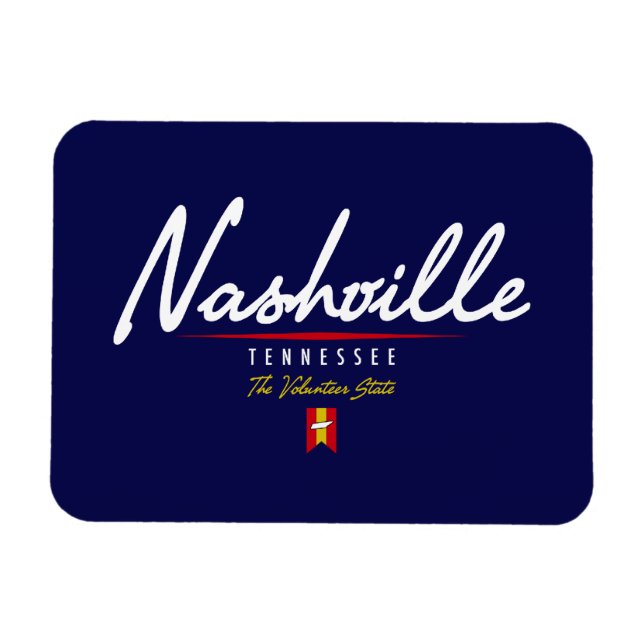 Nashville Script Magnet (Horizontal)