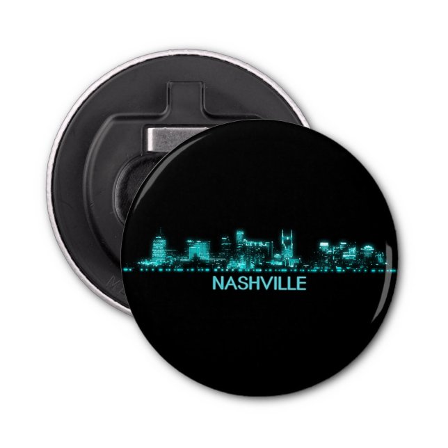 Nashville Skyline Bottle Opener (Front)