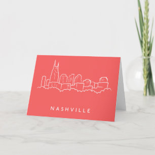 Nashville Skyline Card