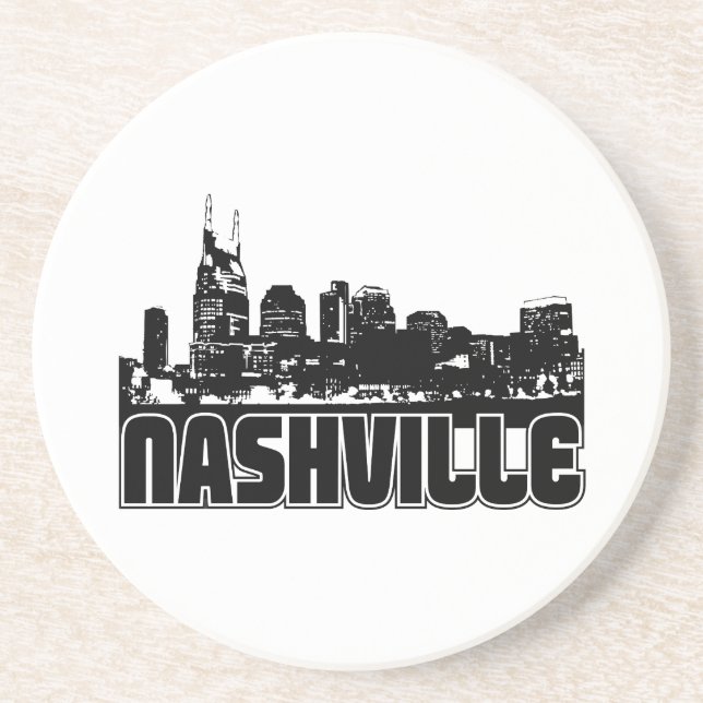 Nashville Skyline Coaster (Front)