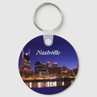 Nashville Skyline Keychain