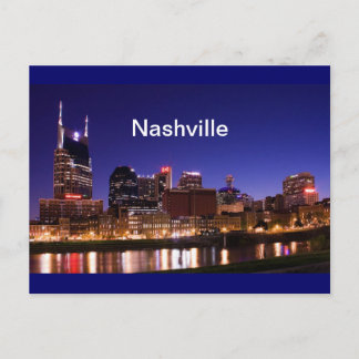 Nashville Skyline Postcard