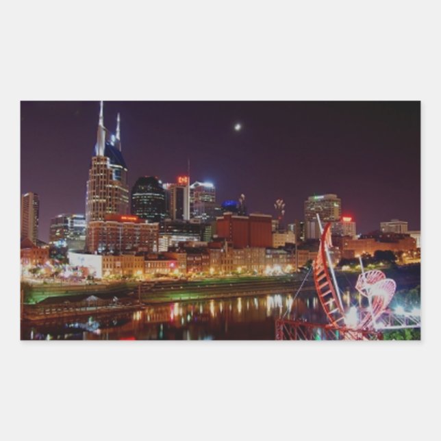Nashville Skyline Sticker (Front)