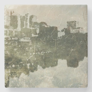 NASHVILLE SKYLINE STONE COASTER