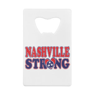 Nashville-Strong-Nashville-Flag Credit Card Bottle Opener