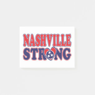 Nashville-Strong-Nashville-Flag Post-it Notes