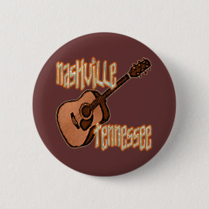 NASHVILLE TENNESSEE 2 INCH ROUND BUTTON