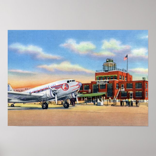 Nashville Tennessee Berry Field Poster (Front)