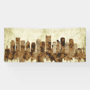 Nashville Tennessee Cityscape Banner