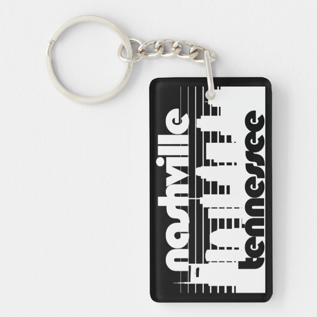Nashville Tennessee Keychain (Front)