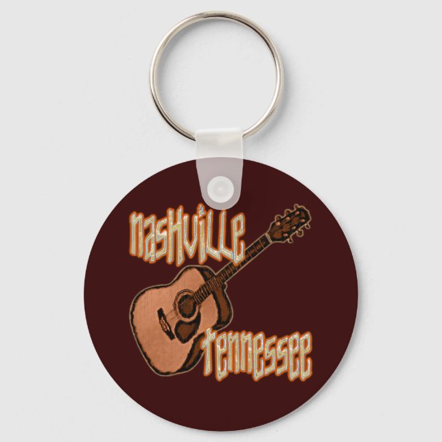 NASHVILLE TENNESSEE KEYCHAIN (Front)