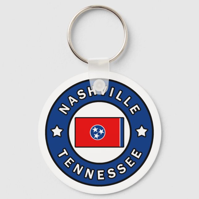 Nashville Tennessee Keychain (Front)