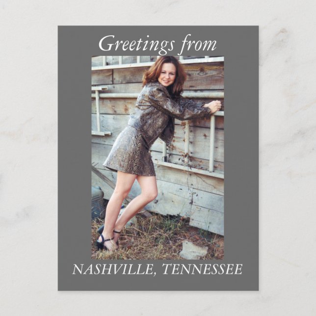 Nashville Tennessee Postcard (Front)