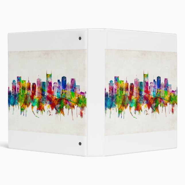 Nashville Tennessee Skyline Binder (Background)