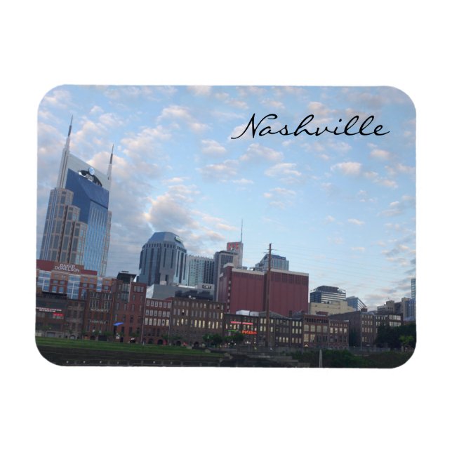 Nashville Tennessee Skyline Magnet (Horizontal)
