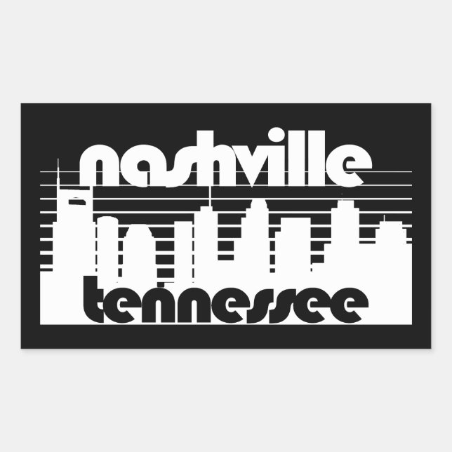 Nashville Tennessee Sticker (Front)