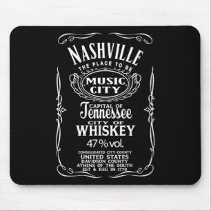 Nashville Tennessee United States Usa Western Coun Mouse Pad