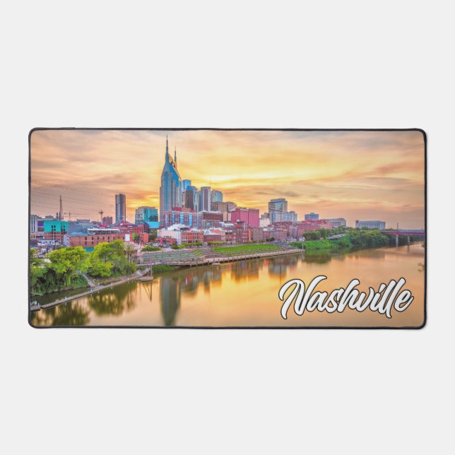 Nashville, Tennessee, USA Desk Mat (Front)