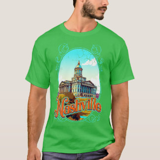Nashville Tennessee Vintage Distressed T-Shirt