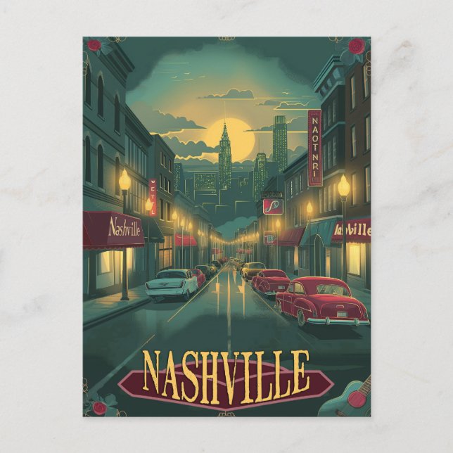 Nashville, Tennessee | Vintage Postcard (Front)